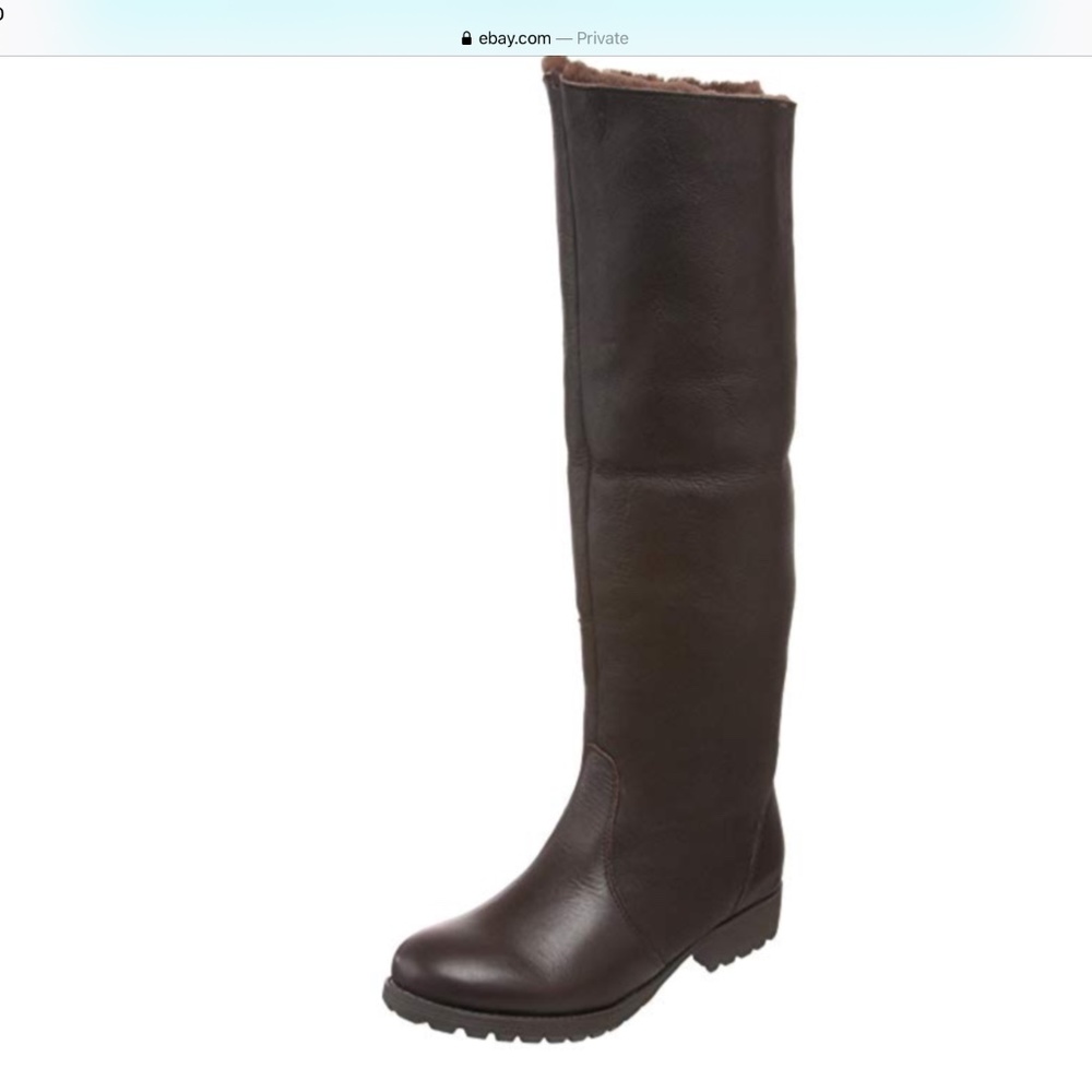 Kelsi dagger Brooklyn Glenda Shearling Boot Sz 8.5